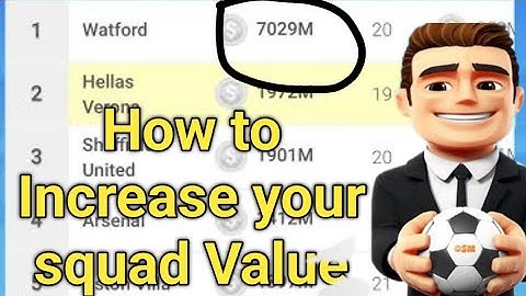 How to Increase Your Squad Value Easily in OSm 23/24|| Online Soccermanager tips and tricks. #howto