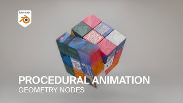 Procedural animation of Rubik