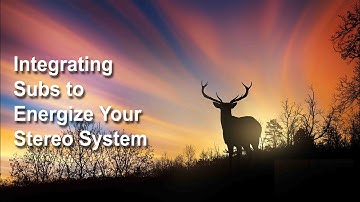 Subwoofer Integration that Energizes Your Stereo System
