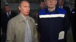 Путин в Пикалёво жёстко разговаривает с Дерипаской 2010 г