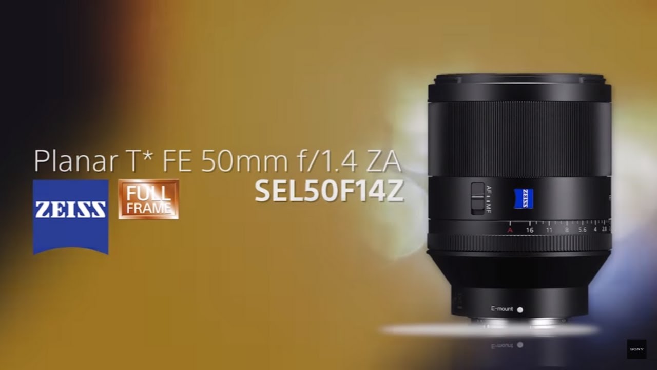 Planar T* FE 50mm F1.4 ZA | Sony Store Mexico - Sony Store México