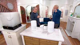 HoMedics 3-in-1 Air Purifier with Carry Handle on QVC