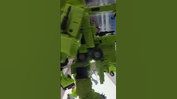 Constructicons on display at Hasbro