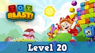 Toy Blast Level 20 Gameplay Walkthrough