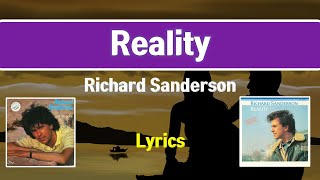 Reality - Richard Sanderson (Lyrics in Movie &amp; Text)