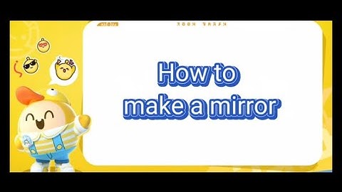 Eggy Code Tutorial - How To Make a Mirror