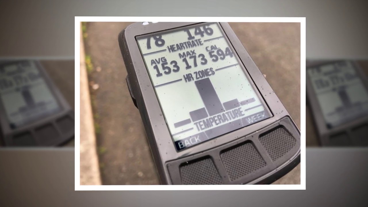 wahoo elemnt heart rate zones