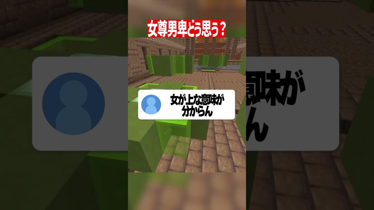 今の日本男に厳しすぎる? #マイクラ #shorts