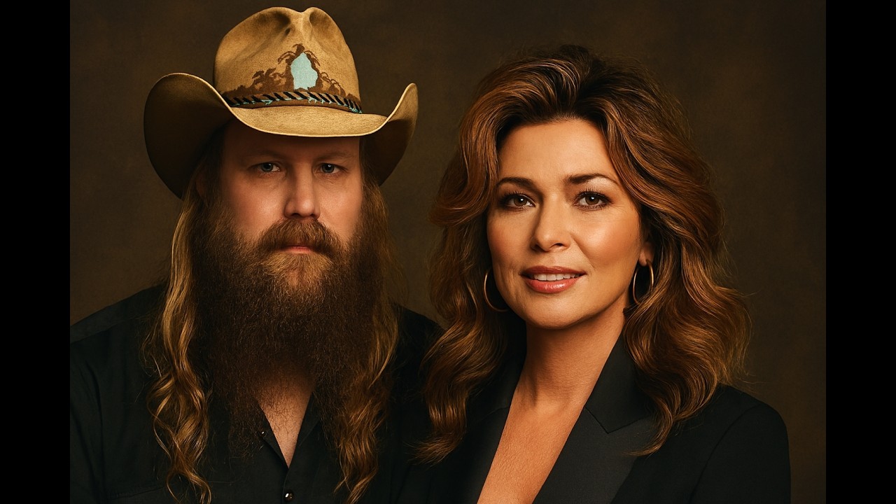 Chris Stapleton ft Shania Twain - Whiskey & Wildflowers (2026 AI music video)
