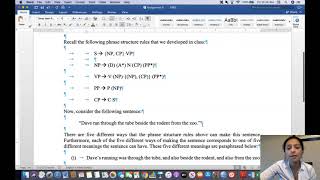 Assignment 5 Syntax Walkthrough