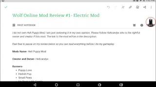 Wolf Online Mod Review Hell Puppy Mod