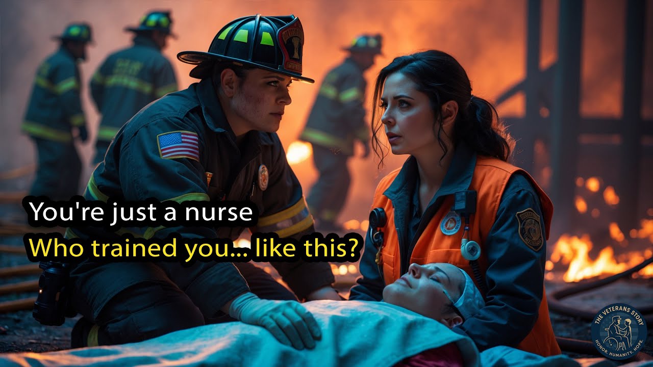 The Fire Chief Arrived Late — And Froze Watching the Nurse's Work