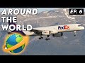 X-Plane 11 | Flight Factor Boeing 757-200 to Winnipeg | Around The World Episode 6 | LIVE