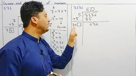 Square root in pashto | Square root by division method | Square root of 576 | Square root of 3136