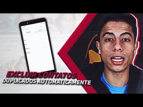 Como excluir CONTATOS DUPLICADOS automaticamente do celular!