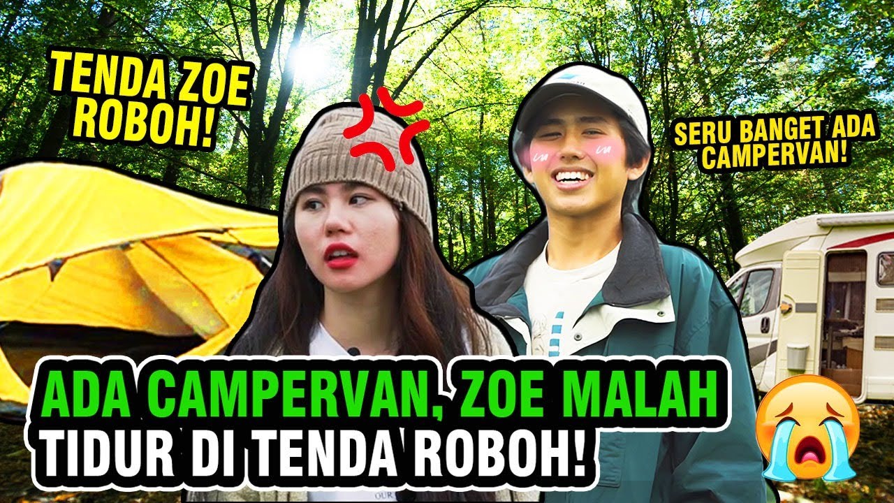 Zoe Levana Pertama Kali Bangun Tenda Camp Sendiri?