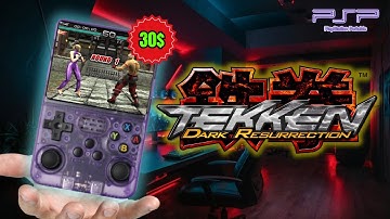 Playing Tekken 5: Dark Resurrection On This 30$ Gaming Console | R36S Gameplay 2025
