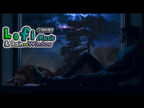 Relaxing Lofi Hip Hop Music & Rain Sounds on Window - Chill Lofi Music to Relax, Drive, Study, Focus