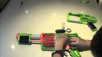 Nerf: How to Modify a Nerf Dart Tag FuryFire Part: 1