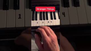 Stranger Things ♠️ #piano #strangerthings #tutorial #pianolessons #pianotutorial