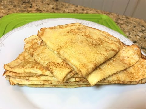 Домашние блинчики с мясом потрясающего вкуса