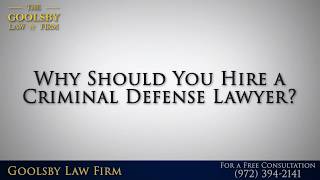 Why Should You Hire a Criminal Defense Lawyer?