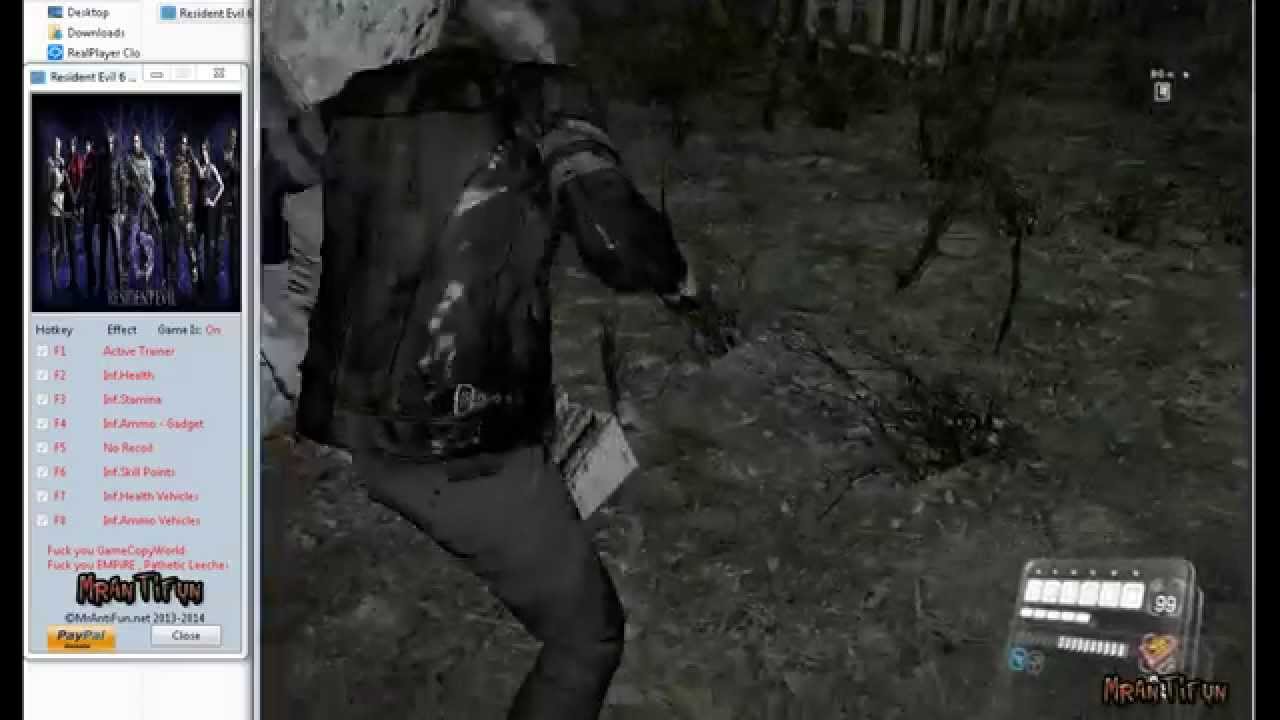 Resident Evil 4 Chainsaw Demo Trainer-FLiNG