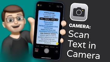 Scan Text using your iPhone Camera