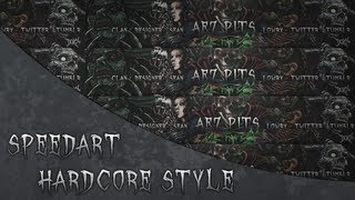 Speedart #5: AE7 Pits | Hardcore background