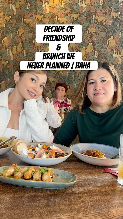 10 YEARS ! SAME BOND , SAME LAUGHS ! #friendship #ootd #catchingup #decade #brunchlife #netherlands