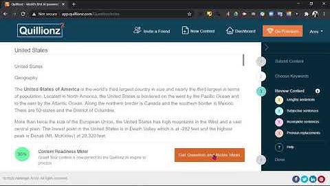 Questions using Quillionz App