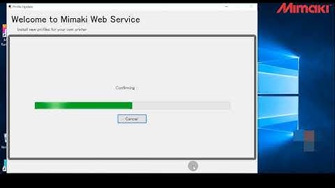 RasterLink6 Profile installation