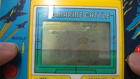 Casio Submarine Battle (Handheld Vintage SUPER RARE)