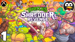 Las Tortugas Ninja: La Venganza de Shredder en Español Parte 1 - Juego Xbox Series S Gameplay