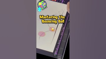 Animation Art Study: Mastering the Bouncing Ball Exercise | Art Diary Journey #animationart