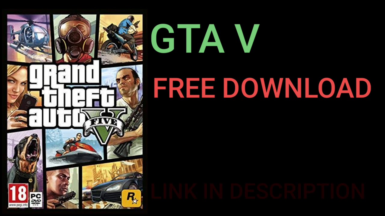 HOW TO DOWNLOAD GTA 5 IN PC OR LAPTOP, GTA 5 DOWNLOAD PC FREE, GTA 5 FOR  FREE