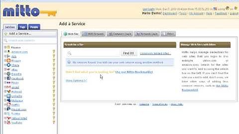 Introduction to the Mitto Bookmarklet (Firefox)