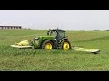 2017 First Cut of Hay with Big Tractor Power