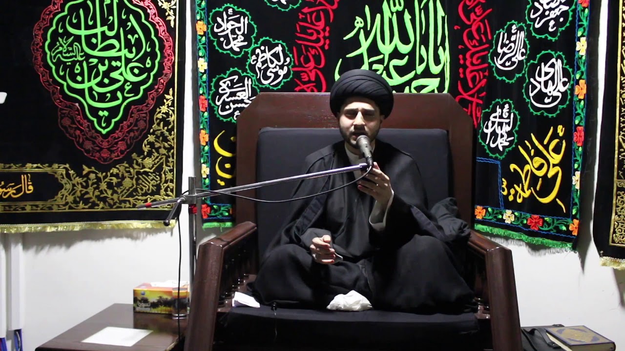 مدارس آيات خلت من تلاوة نعي سيد حسين شبر Youtube