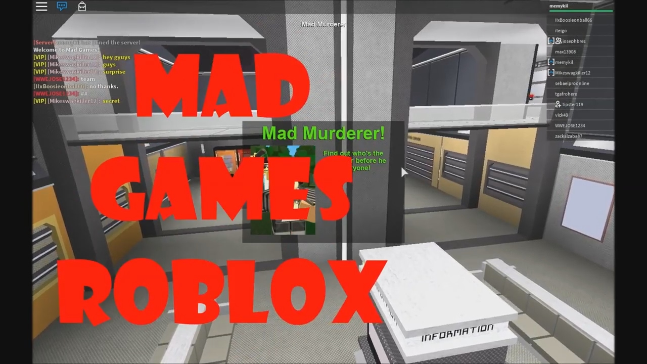 Mad Games Roblox YouTube 
