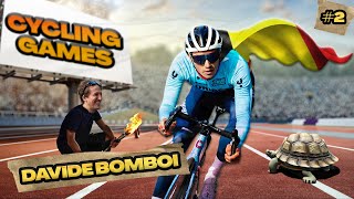 CYCLING GAMES: DAVIDE BOMBOI tricks CAVENDISH 🤔