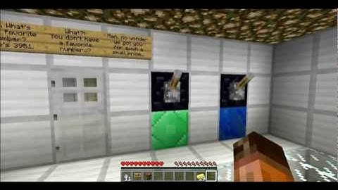 Minecraft Custom Maps - Escape the Puzzle Master - Part 2