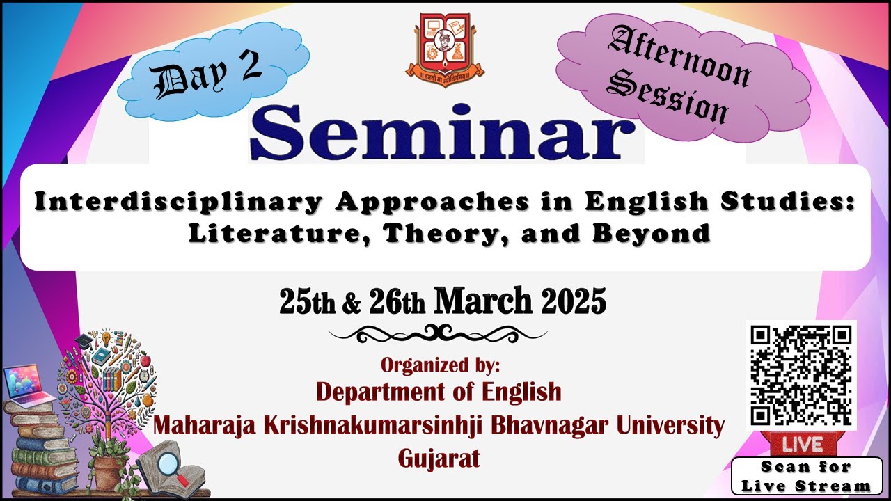 Session 4 | Seminar on Interdisciplinary Approaches in English Studies: Literature, Theory & Beyond