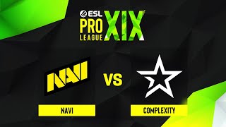 NAVI проти Complexity | Мапа 2 Anubis | ESL Pro League Season 19