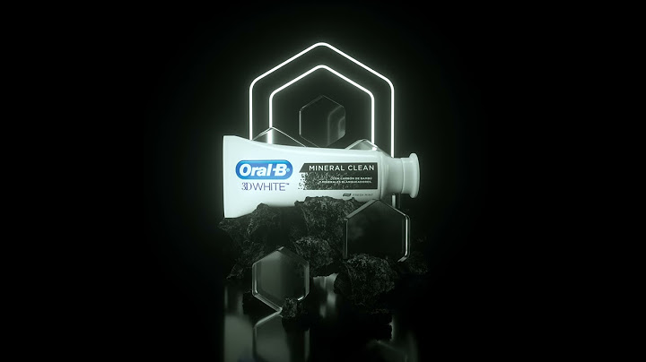 P&G | Crema dental oral-B 3D White con minerales balqueadores