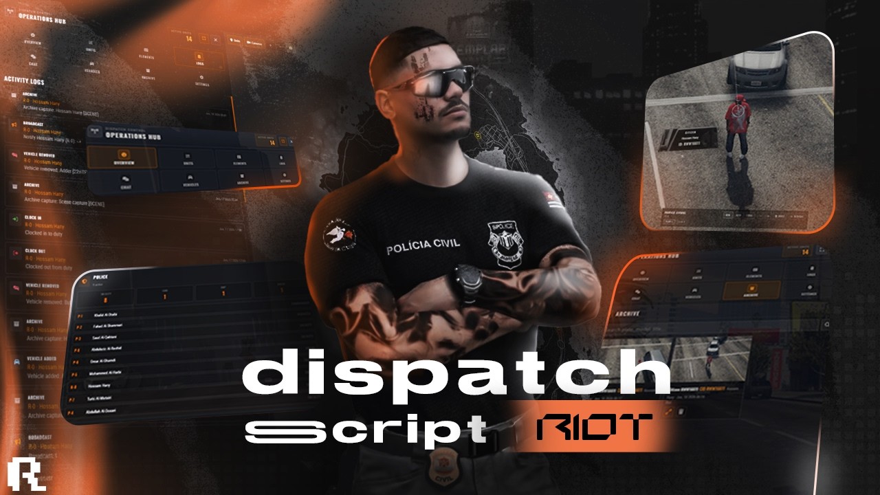 FiveM Dispatch Script | RT Dispatch — [QBCore] - YouTube