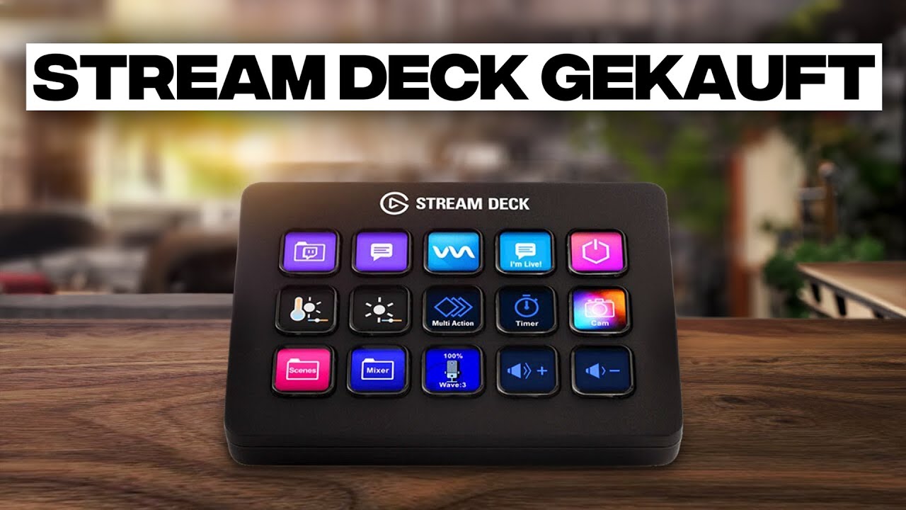 Stream Kg Ich habe mir ein Stream Deck gekauft! | Unboxing - YouTube