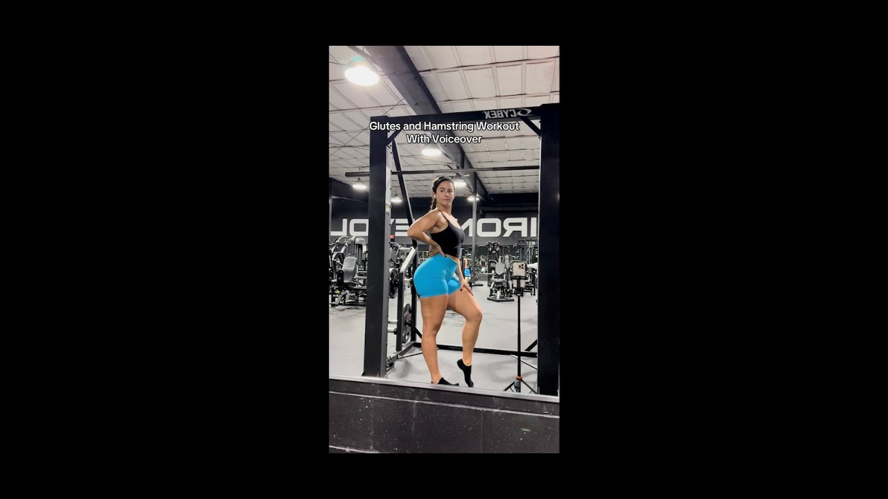 Hamstring and Glutes Workout with Voiceover! - YouTube