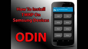 How to Install TWRP Recovery on any Samsung Phone/Tablet (PC NEDDED)