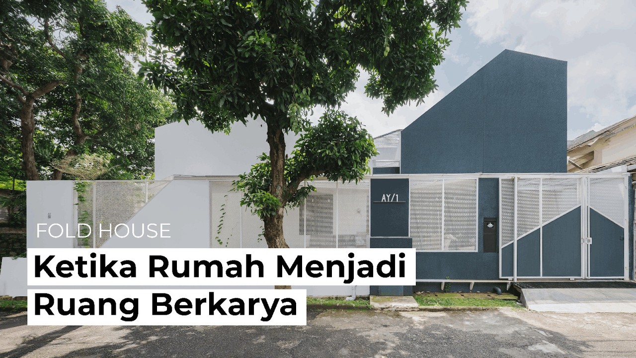 FOLD House, Hunian untuk Berkarya, Bekerja, dan Menikmati Hari Tua Bersama!